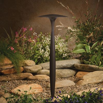Landscape LED Broad Roof Path Light by Kichler - Starlight Lighting USA and Canada